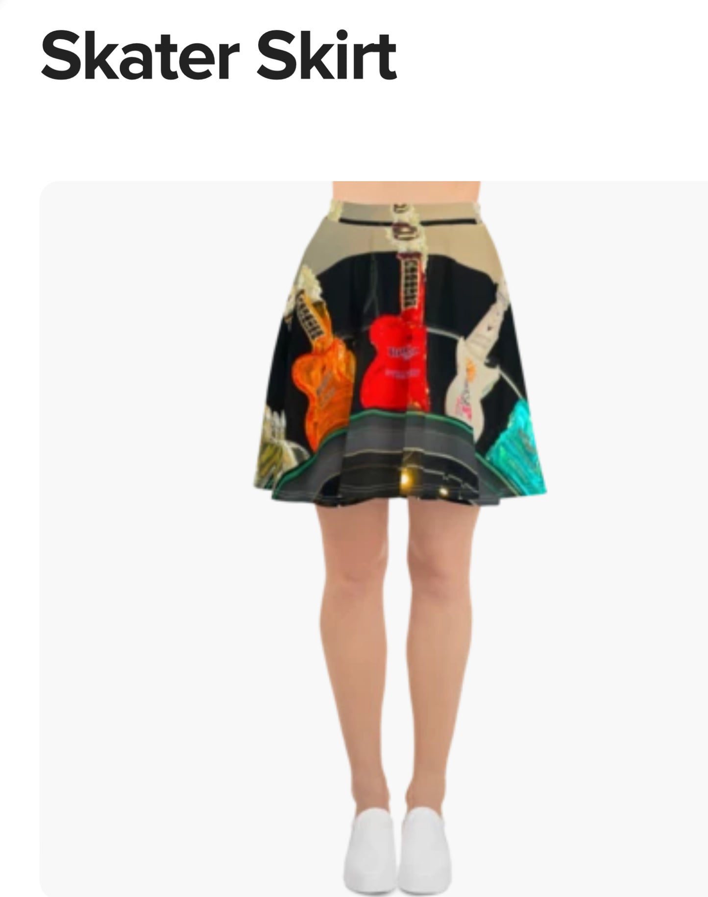 Guitar ShotsSkater Skirt