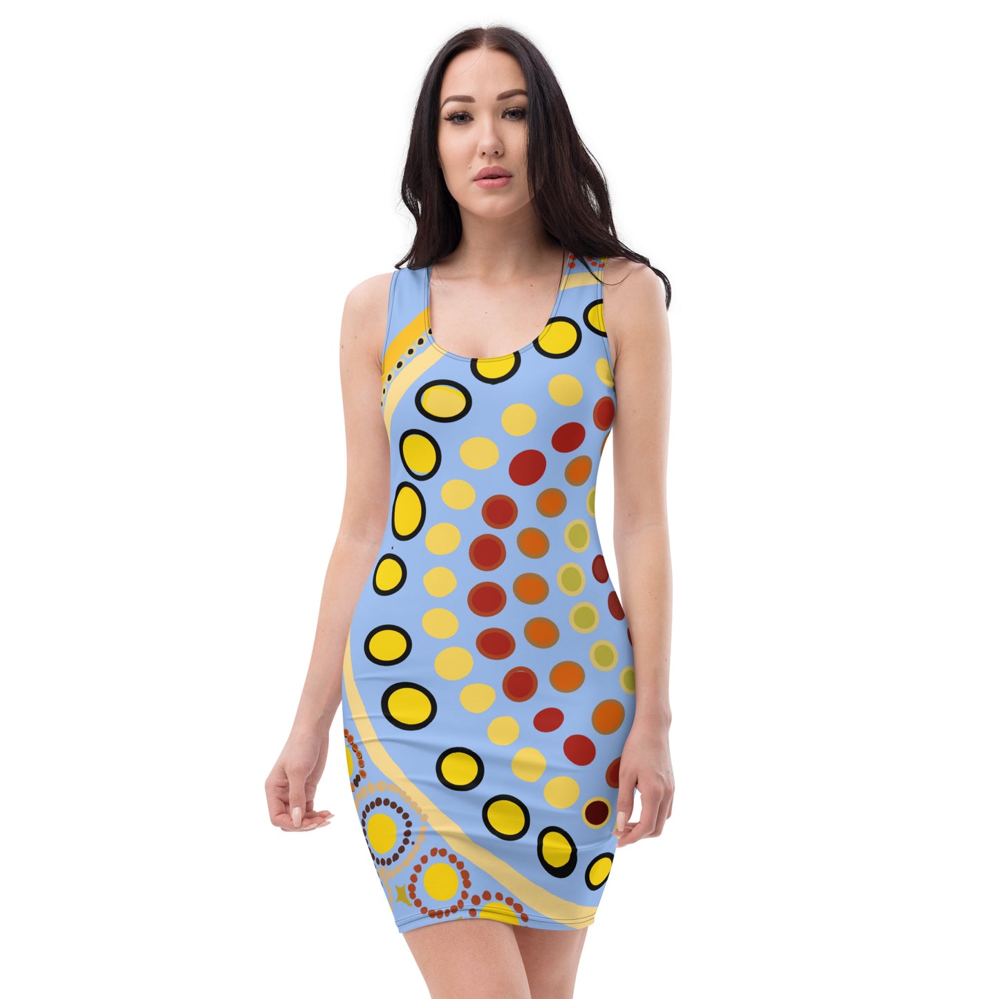 Bodycon Dress Dream Time Blue