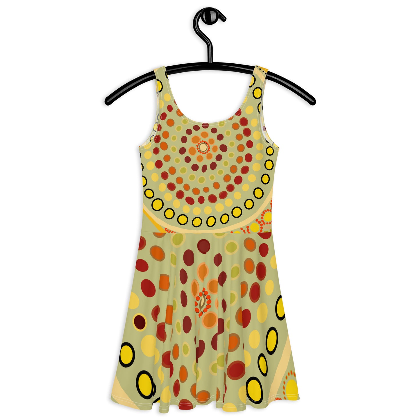 Skater Dress Dream Time Yellow