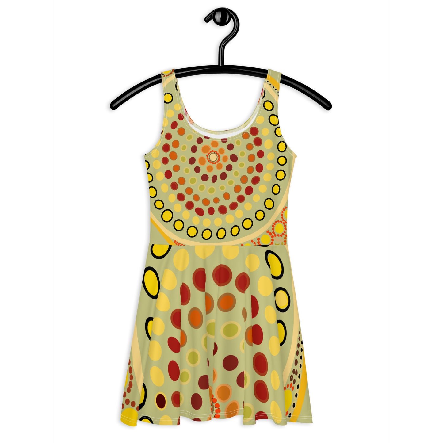 Skater Dress Dream Time Yellow