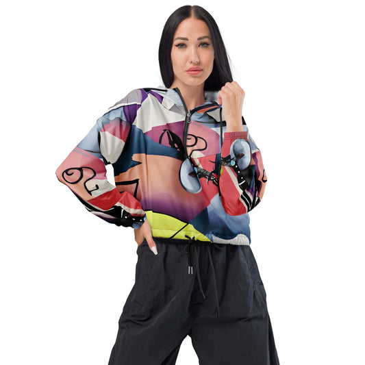 Women’s cropped windbreaker