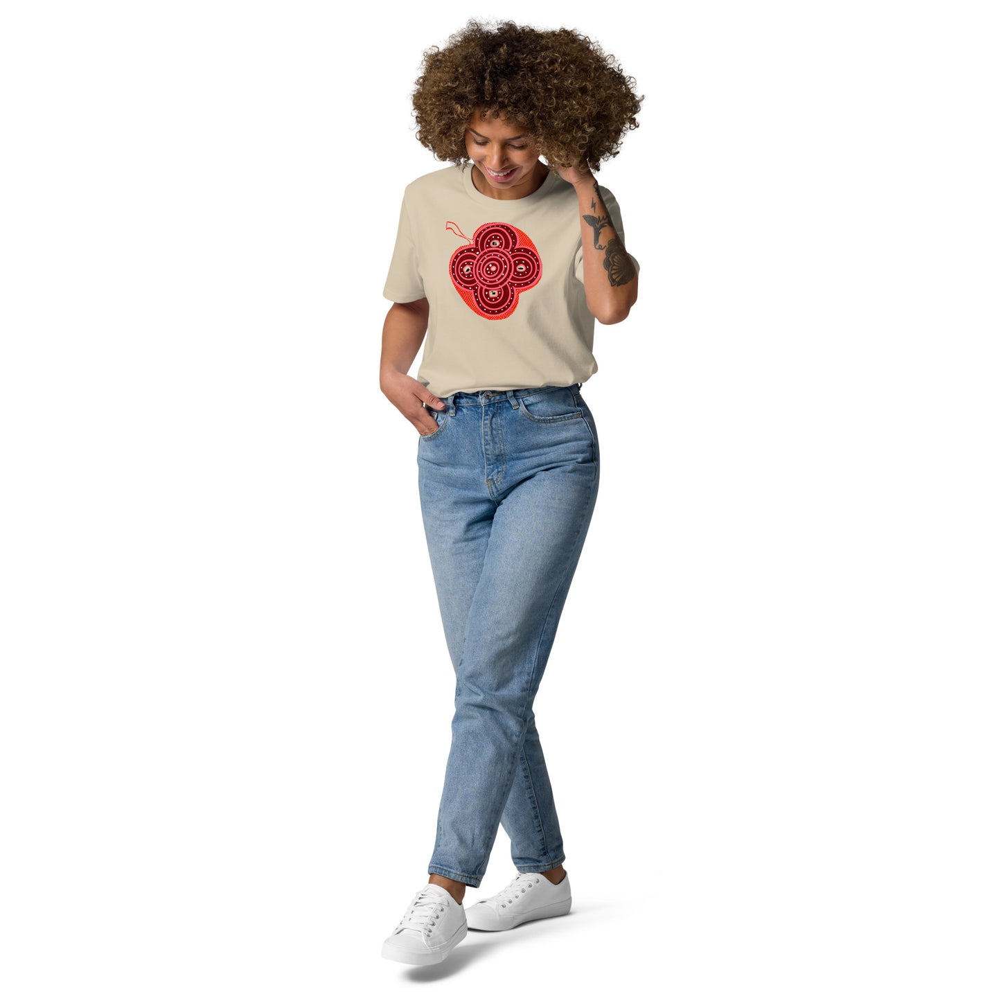 Unisex Organic Cotton T-Shirt Apple