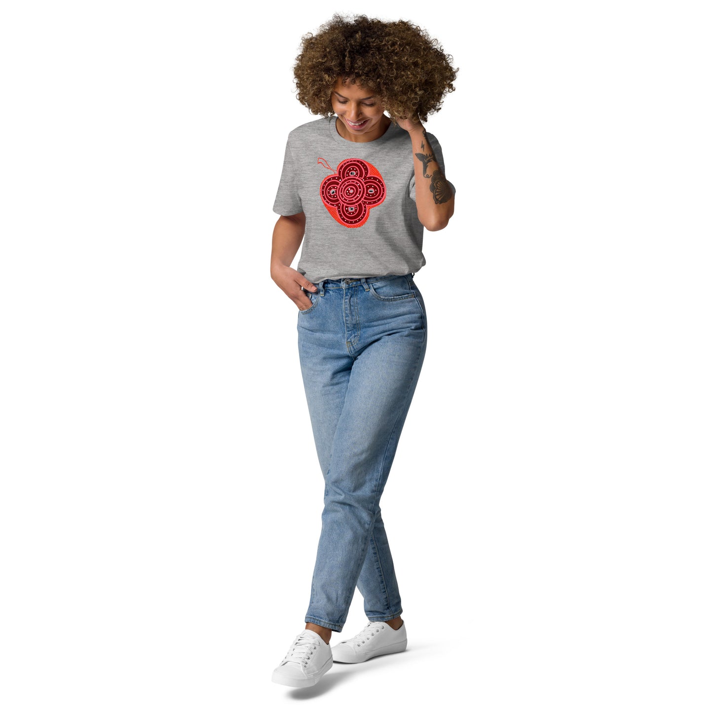 Unisex Organic Cotton T-Shirt Apple