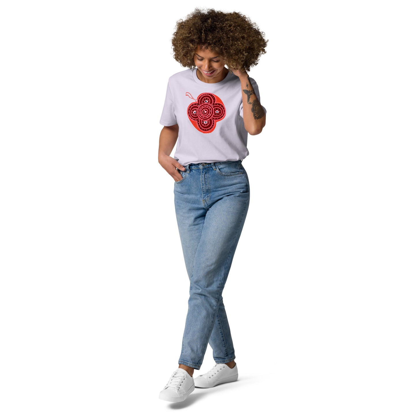 Unisex Organic Cotton T-Shirt Apple