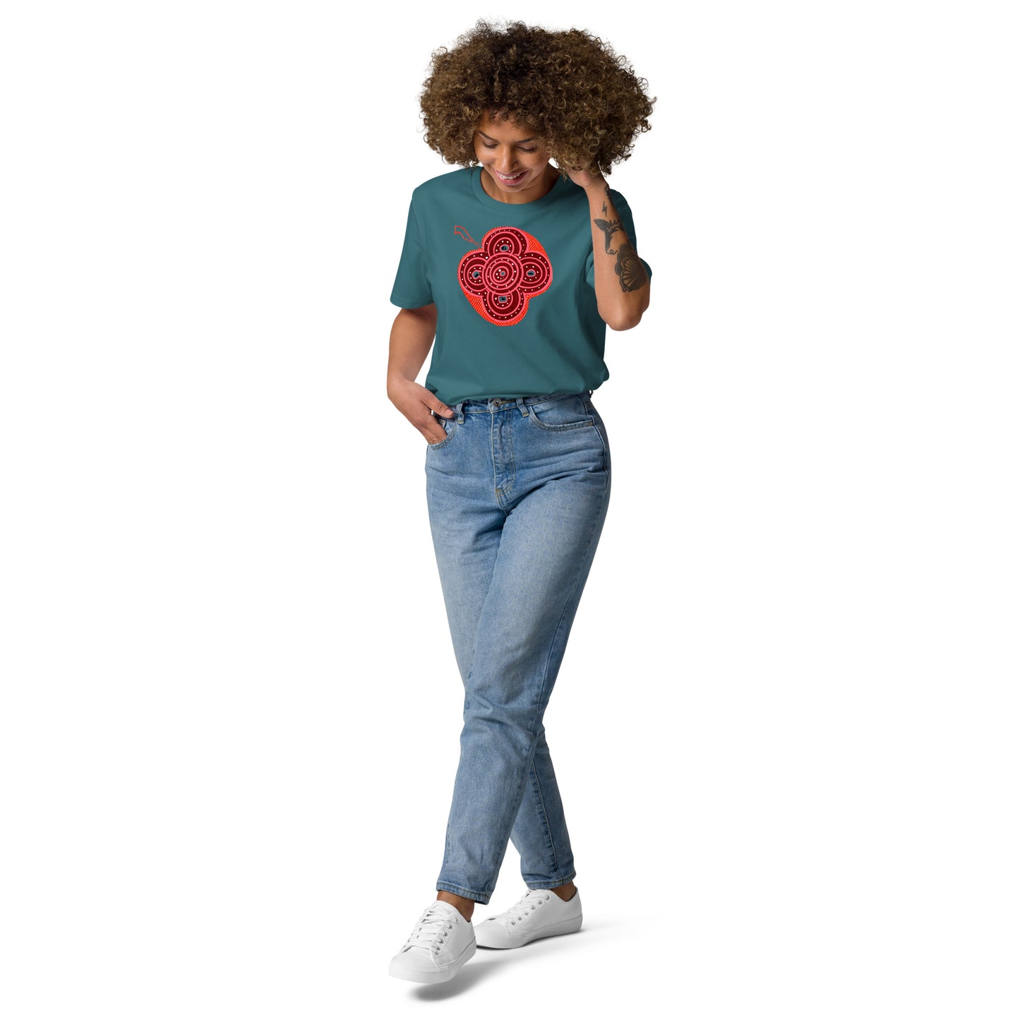 Unisex Organic Cotton T-Shirt Apple