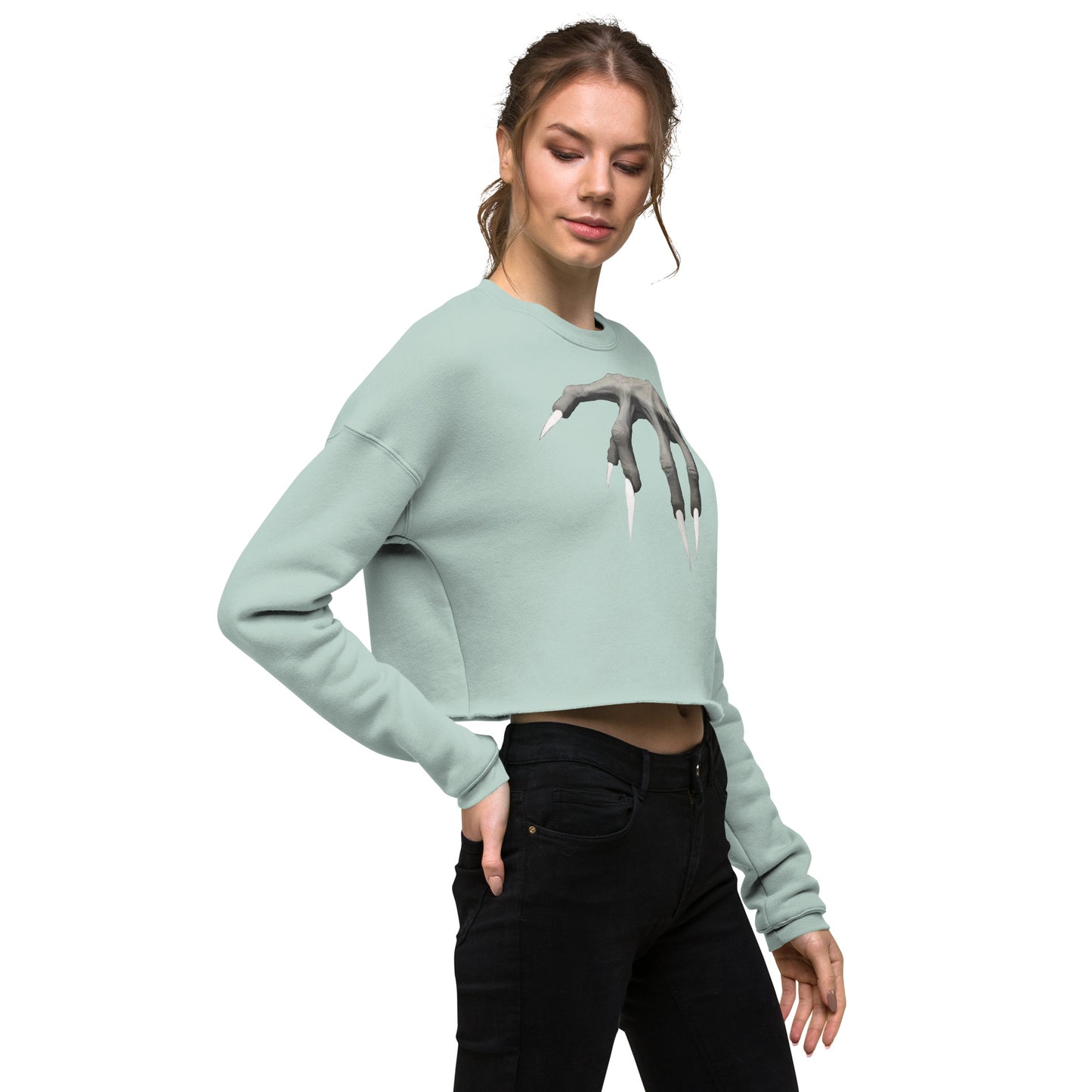 Crop Sweatshirt Claw